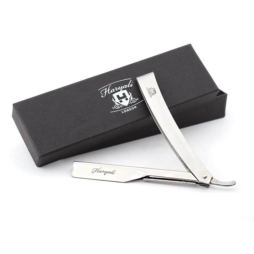 Haryali's Steel Straight Cut Throat Razor - HARYALI LONDON