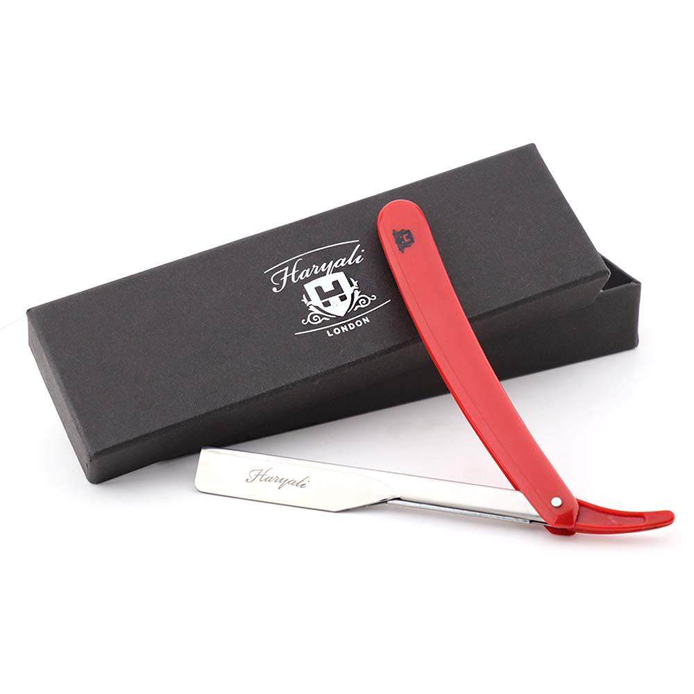 Plastic Handle Straight Cut Throat Razor - HARYALI LONDON