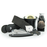 Haryali's Cut Throat Razor Set - Black Color